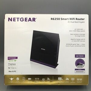 NETGEAR AC1600 Dual Band Wi-Fi Gigabit Router (R6250)